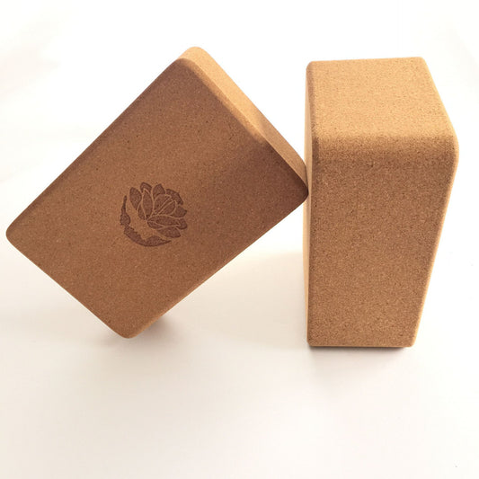 High Density Thickening Minimalist Cork Yoga Block 